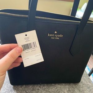 Small Black Kate Spade satchel